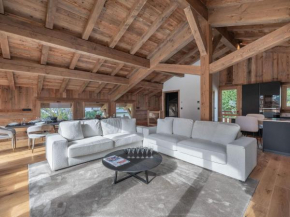 Chalet avec piscine et spa proche centre Megève - FR-1-569-195